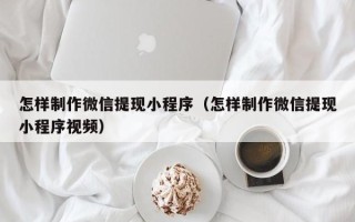 铜川怎样制作微信提现小程序（怎样制作微信提现小程序视频）