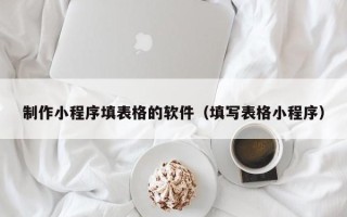 铜川制作小程序填表格的软件（填写表格小程序）
